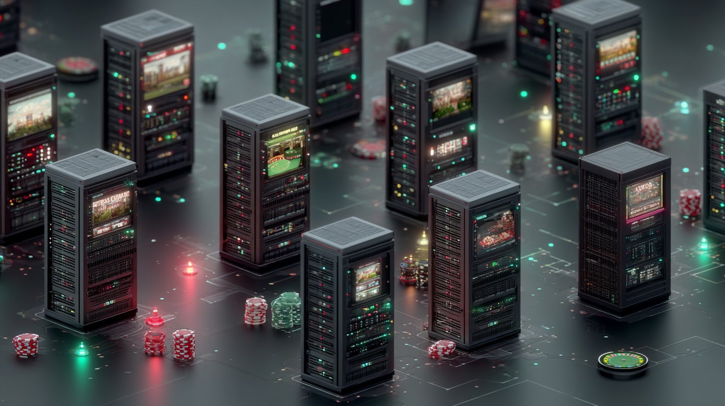 Servers in online casinos
